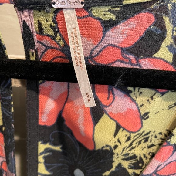 Free People floral Backyard Party Tunic Dress - Picture 4 of 4